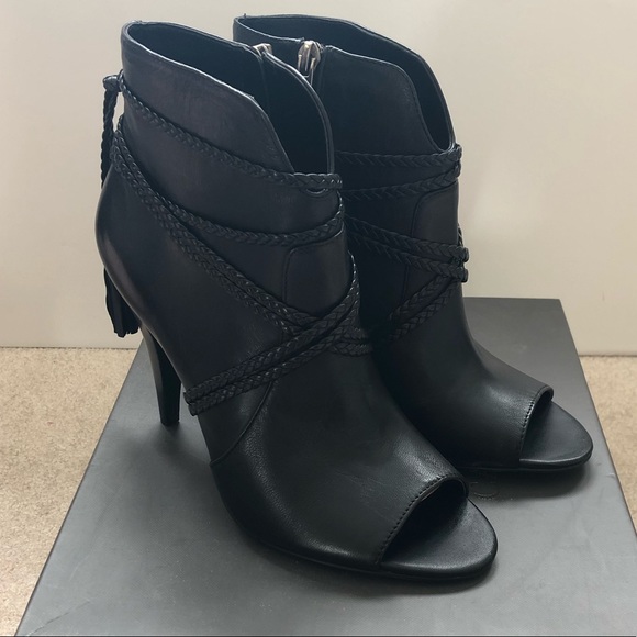 Vince Camuto Astan Leather Peep Toe Bootie // US 8 - Picture 1 of 5